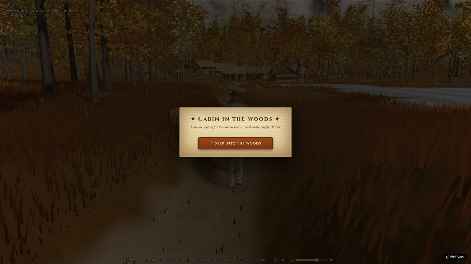 Kimi K3 demo — A procedural 3D open-world game, built by Moonshot