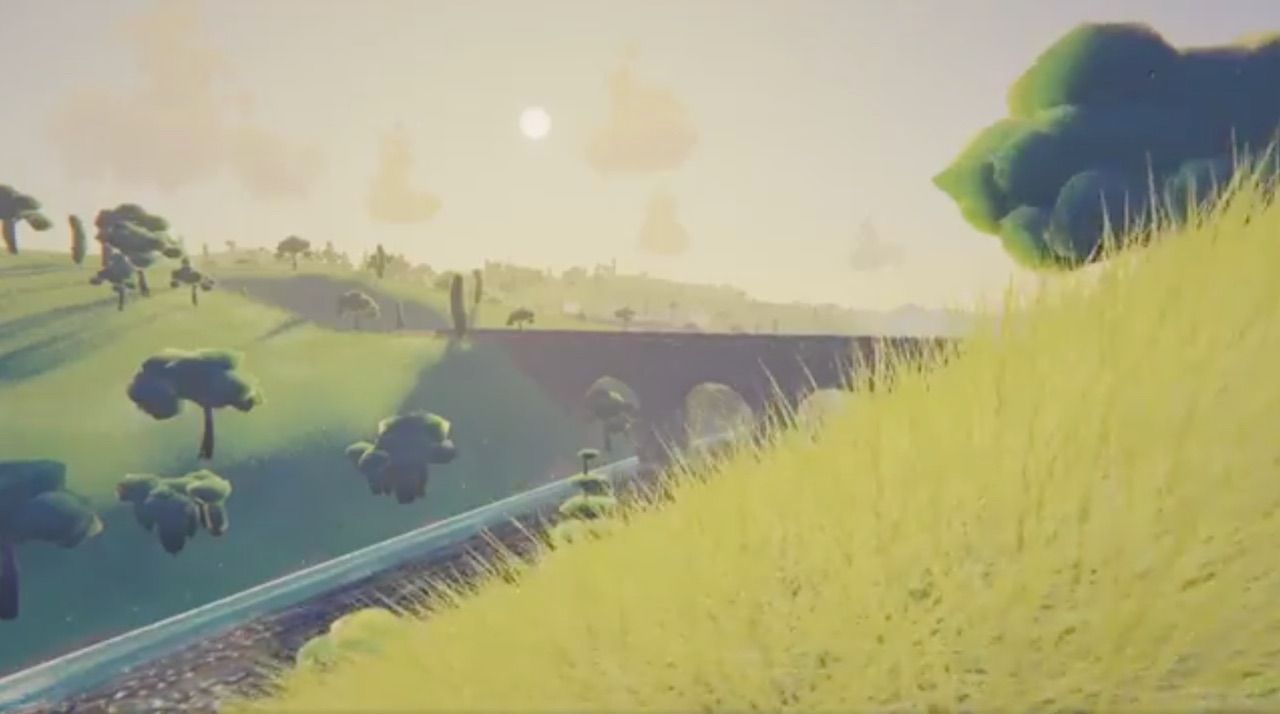 Claude Opus 5 demo — A watercolor 3D world in one HTML file, built by @Lentils80