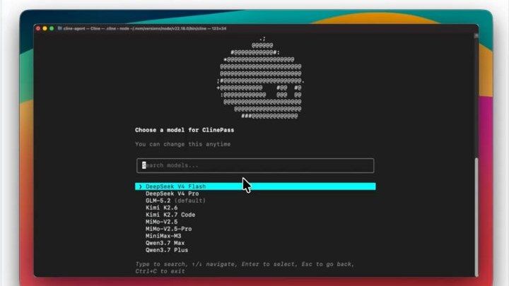 DeepSeek V4 Pro-Demo — Bester Open-Weights-Wert auf SWE-bench Verified, erstellt von @_avichawla